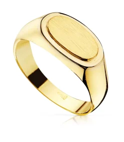 Sello Hombre Nolan Amarillo Oro 18K Macizo<Alda Joyeros Clearance