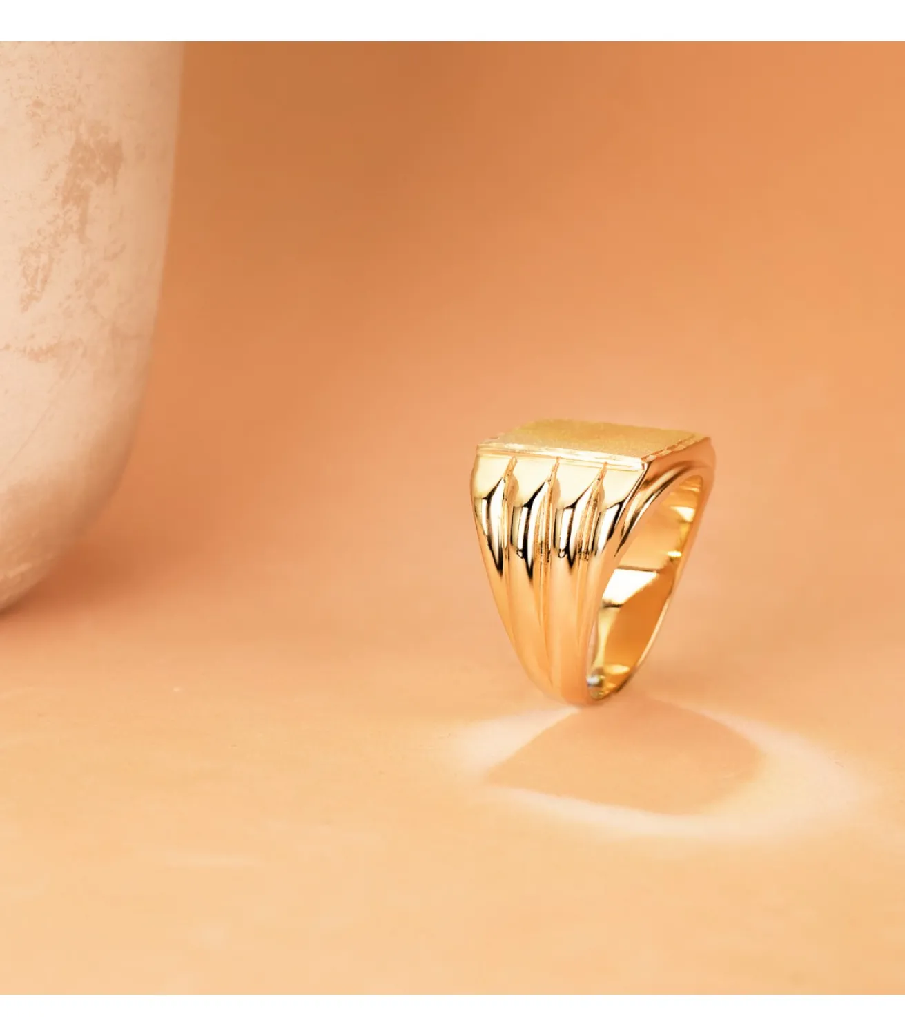 Sello Hombre Oro 18K Arnau Macizo<Alda Joyeros New
