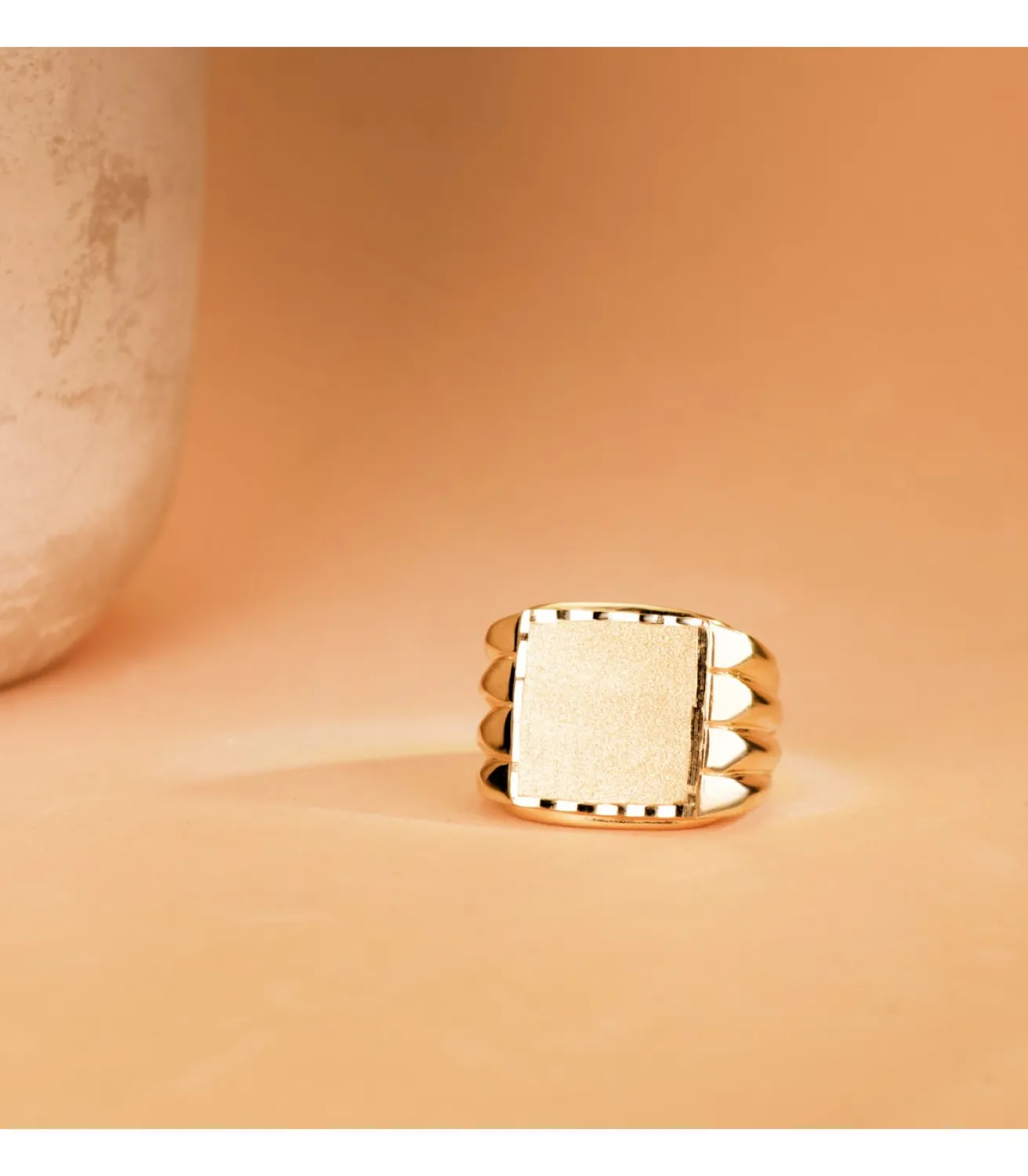 Sello Hombre Oro 18K Arnau Macizo<Alda Joyeros New