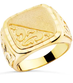 Sello Hombre Oro 18K Erik Macizo<Alda Joyeros Hot