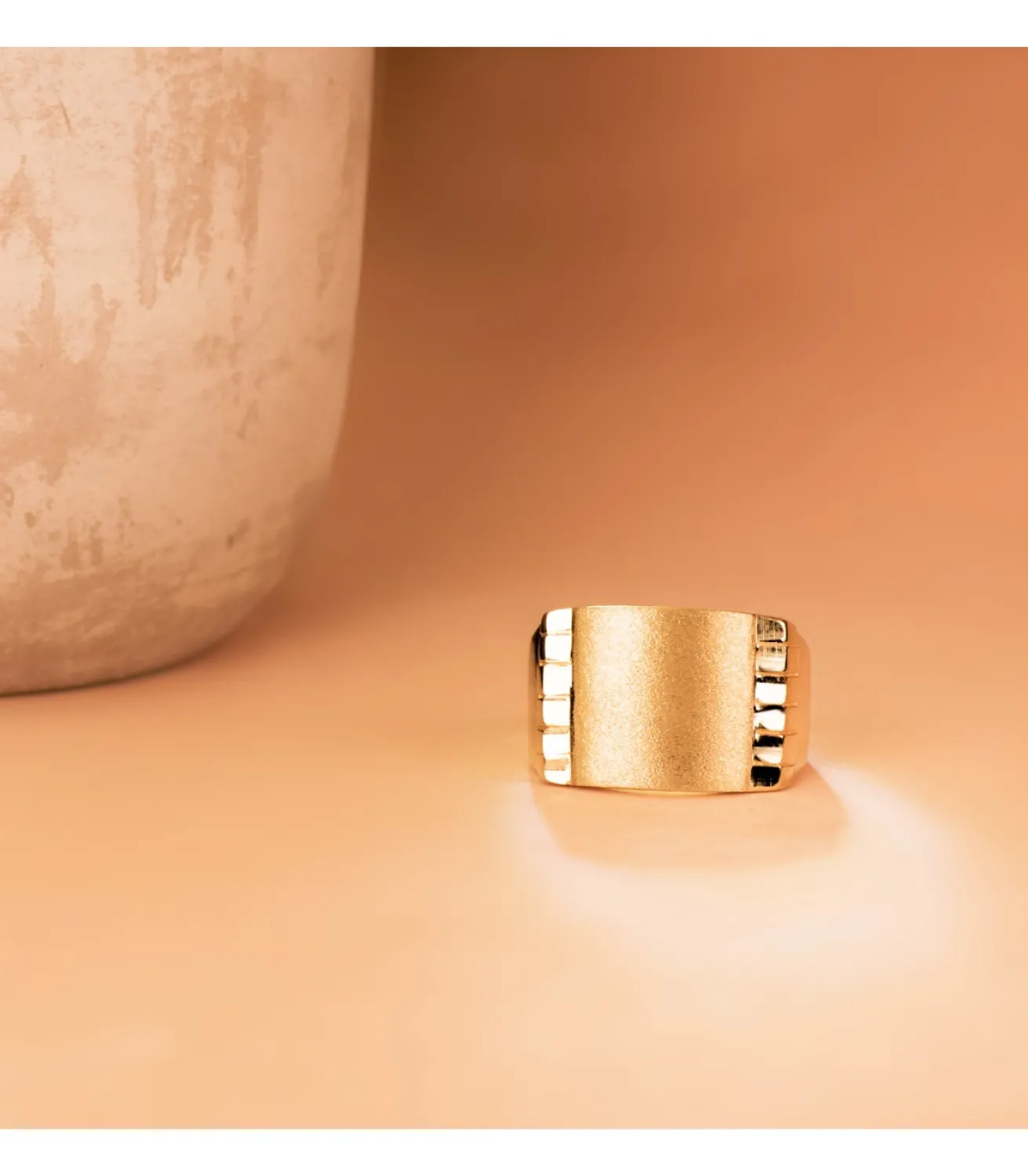 Sello Hombre Oro 18K Jairo Macizo<Alda Joyeros Store