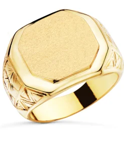 Sello Hombre Oro 18K Jonas Macizo<Alda Joyeros New