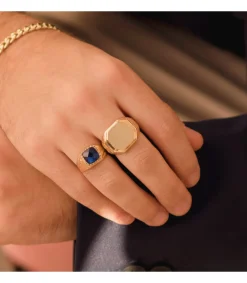 Sello Hombre Oro 18K Jonas Macizo<Alda Joyeros New