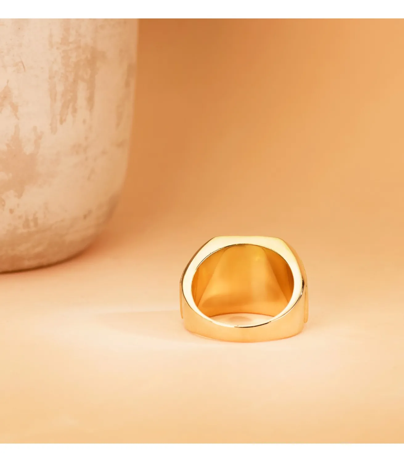 Sello Hombre Oro 18K Matias Macizo<Alda Joyeros Store