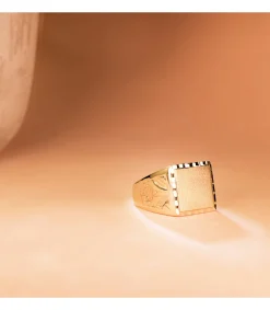 Sello Hombre Oro 18K Nael Macizo<Alda Joyeros Flash Sale