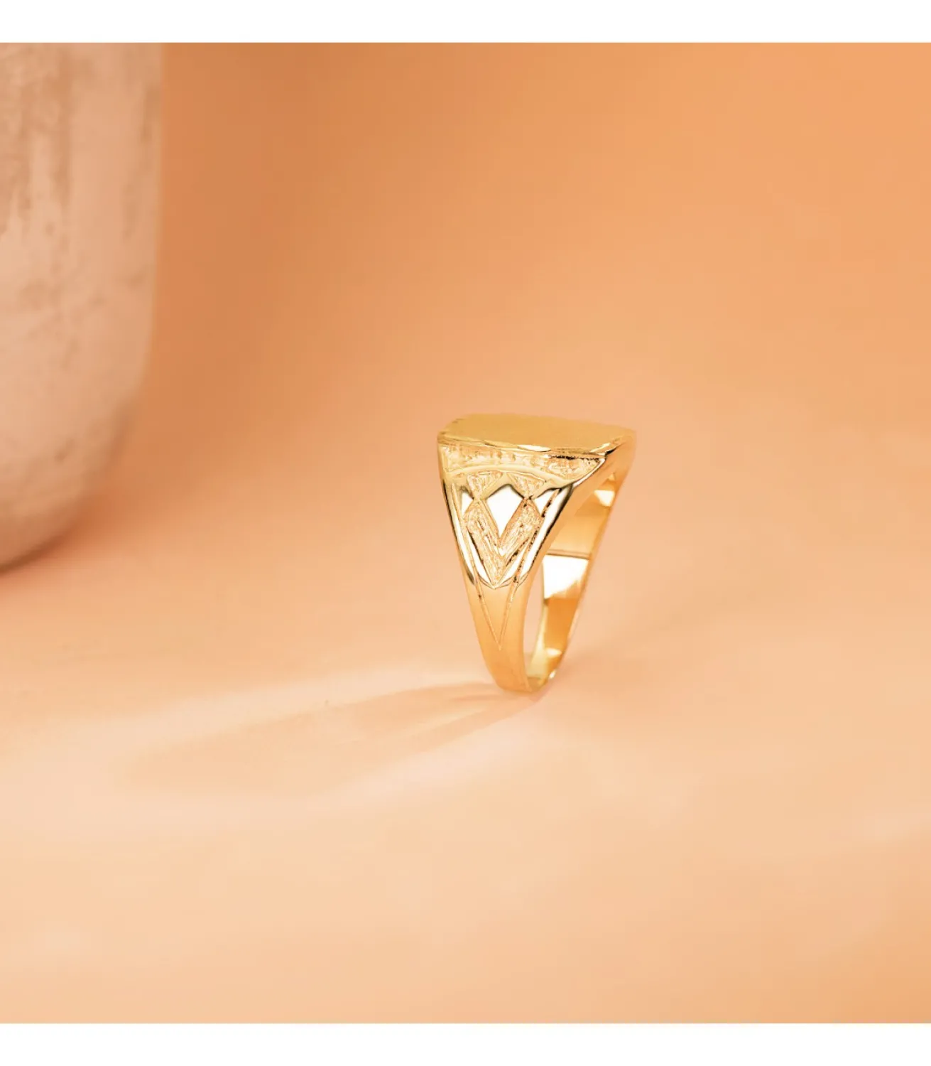 Sello Hombre Oro 18K Roi Macizo<Alda Joyeros New