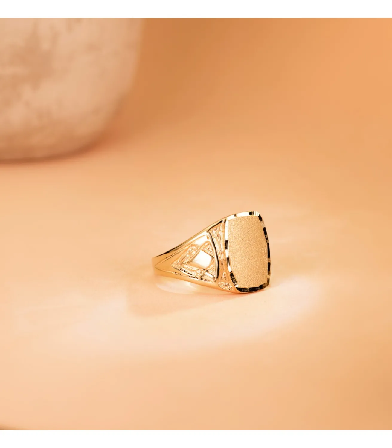 Sello Hombre Oro 18K Roi Macizo<Alda Joyeros New
