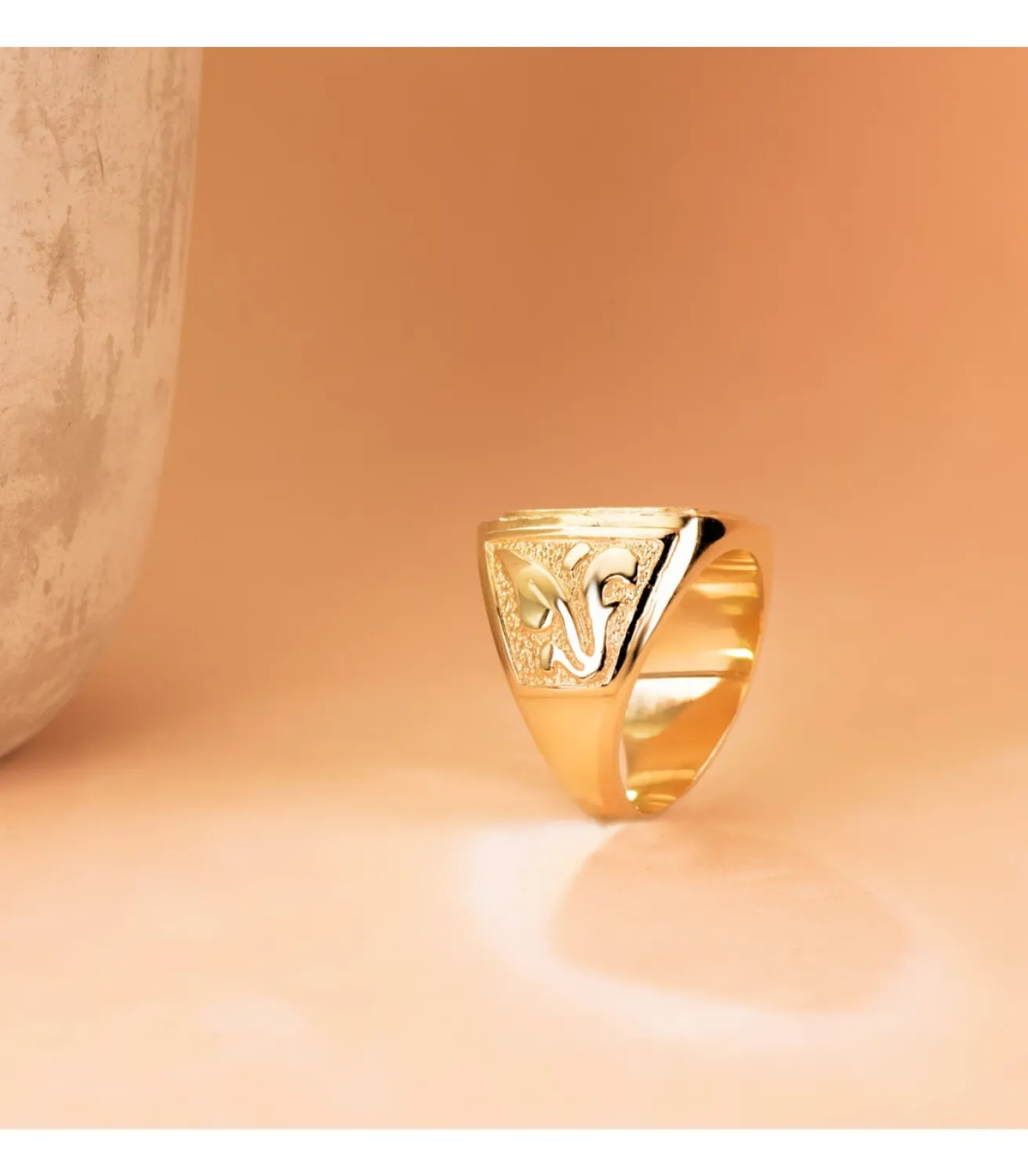Sello Hombre Oro 18K Teo Macizo<Alda Joyeros Outlet