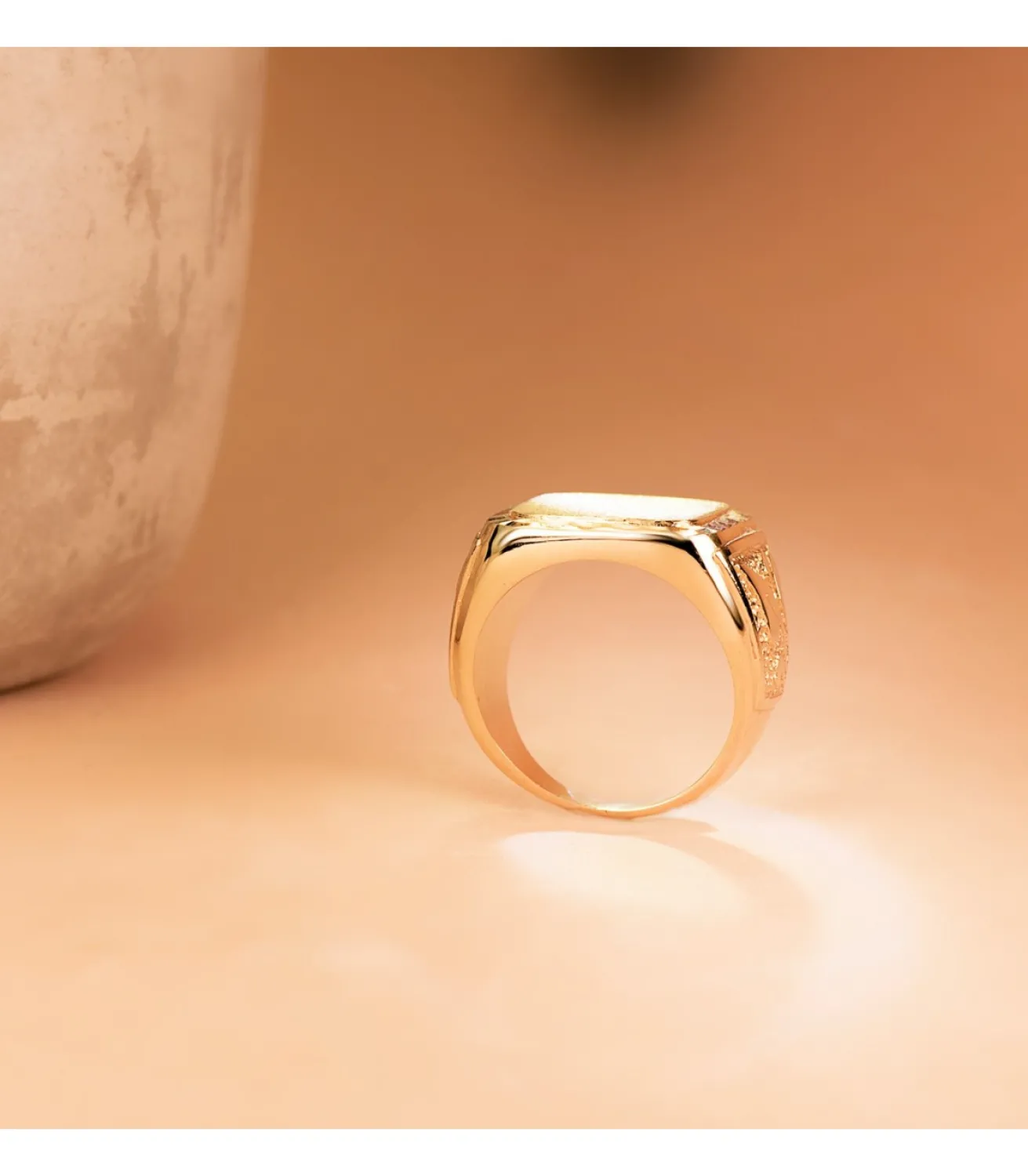 Sello Hombre Oro 18K Teo Macizo<Alda Joyeros Outlet