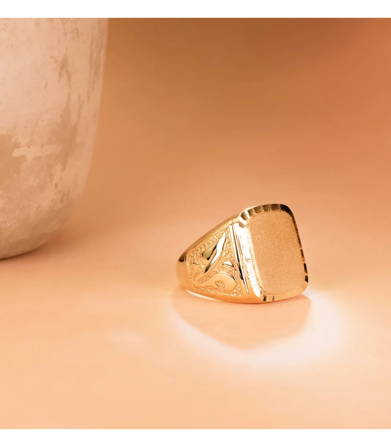 Sello Hombre Oro 18K Teo Macizo<Alda Joyeros Outlet