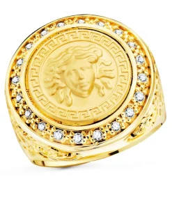 Sello Medalla Medusa Oro Amarillo 18K<Alda Joyeros Flash Sale