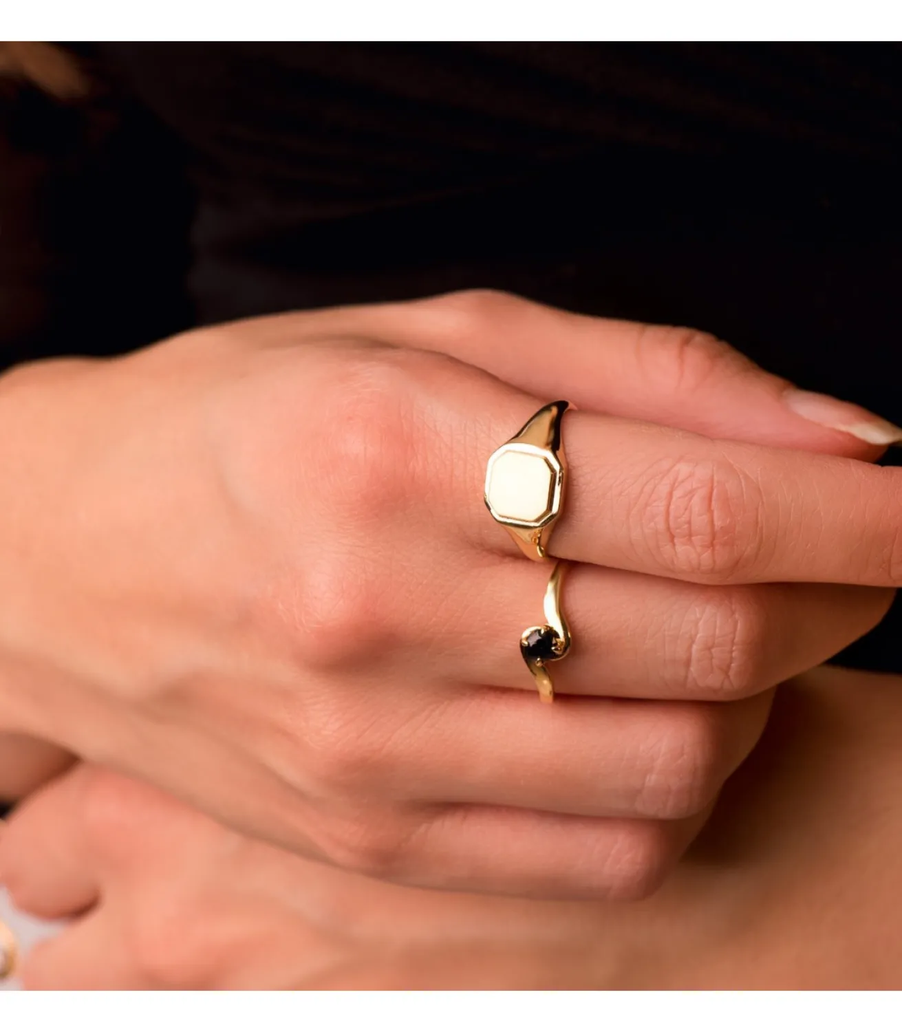 Solitario Idilio Duo Zafiro Oro Amarillo 18K<Alda Joyeros Cheap