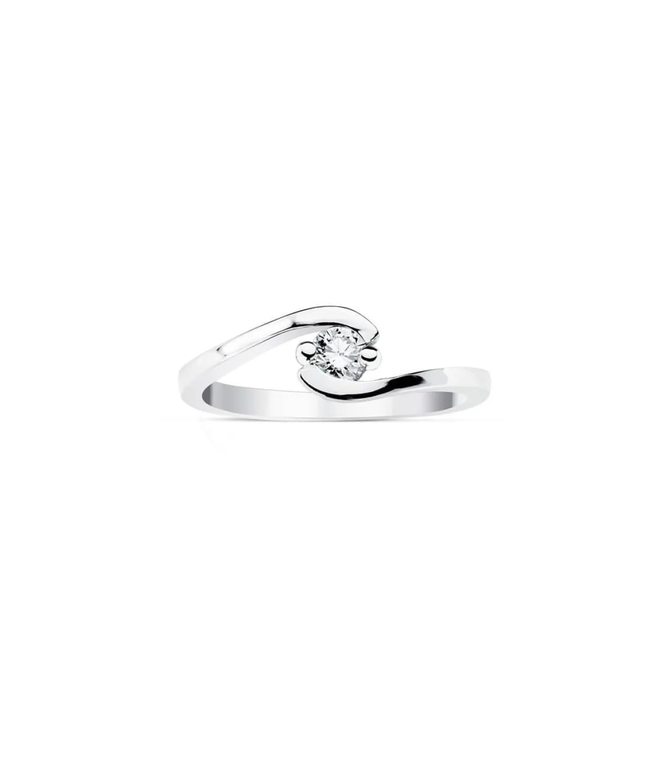 Solitario Milanesse 0.200 Qtes. 18 Ktes<Alda Joyeros Flash Sale