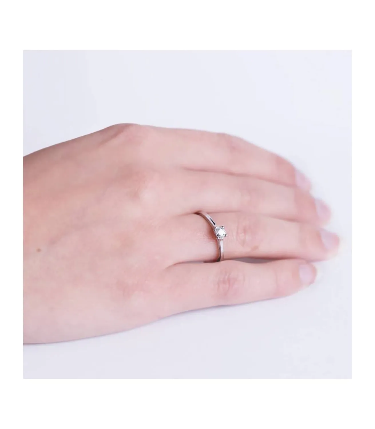Solitario Provenzze 0.150 Qtes. 18 Ktes<Alda Joyeros Online