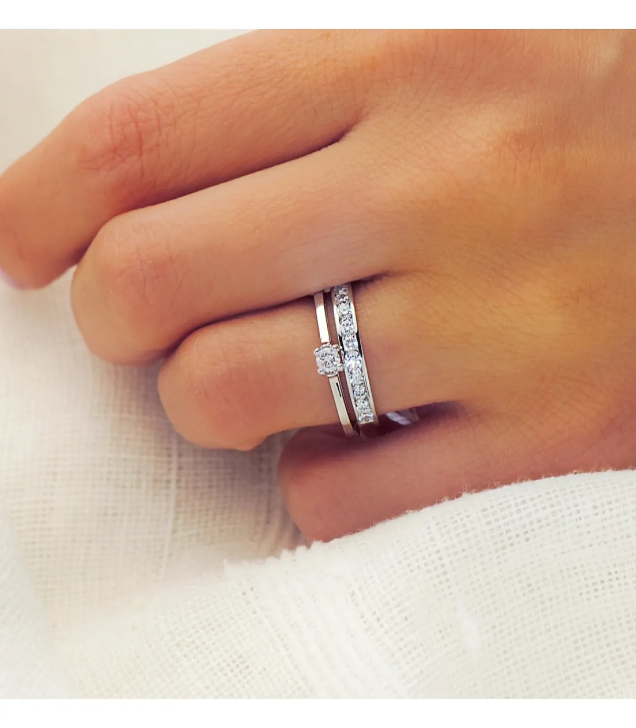 Solitario Provenzze 0.100 Qtes. 18 Ktes<Alda Joyeros Shop