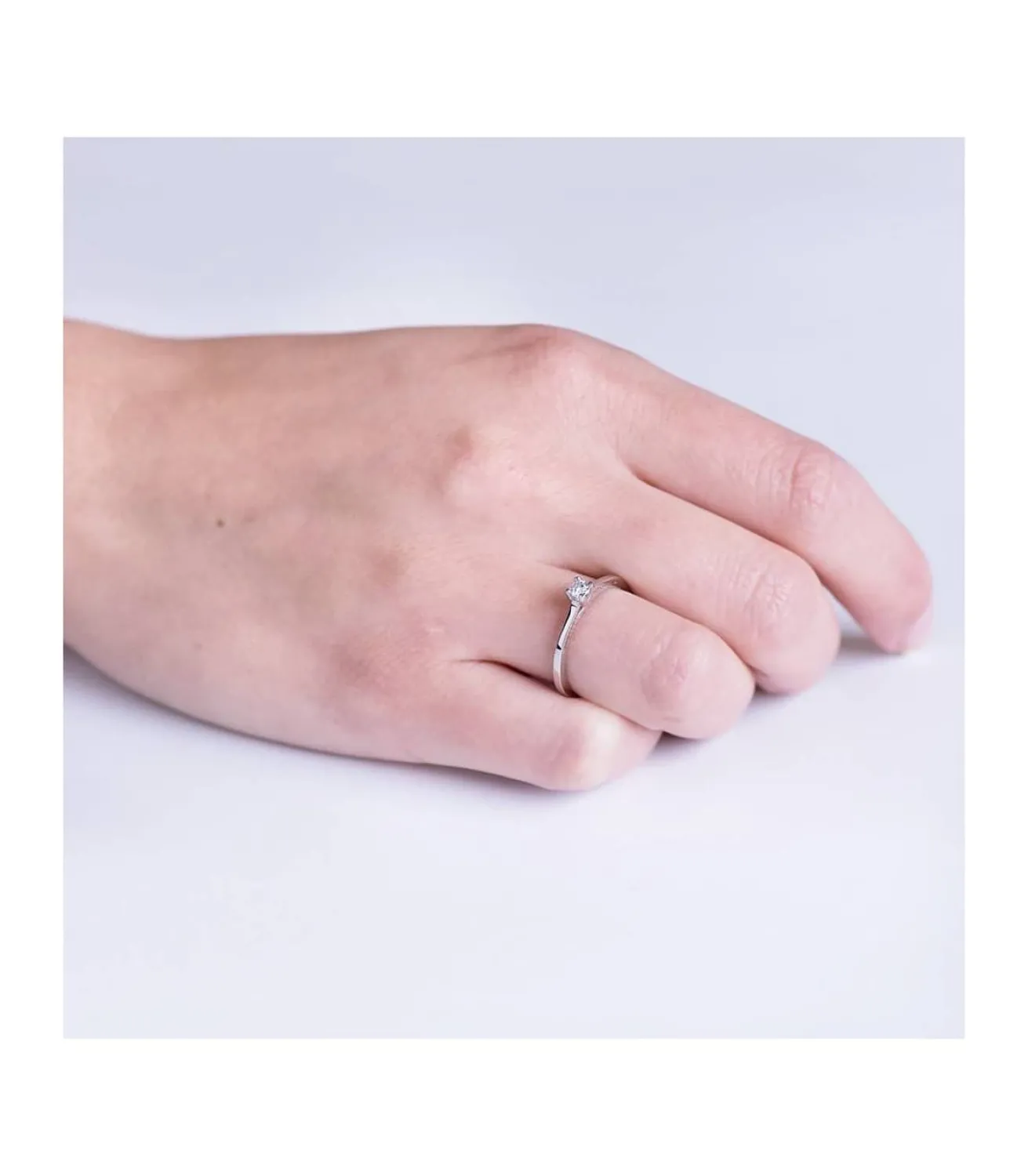 Solitario Provenzze 0.100 Qtes. 18 Ktes<Alda Joyeros Shop