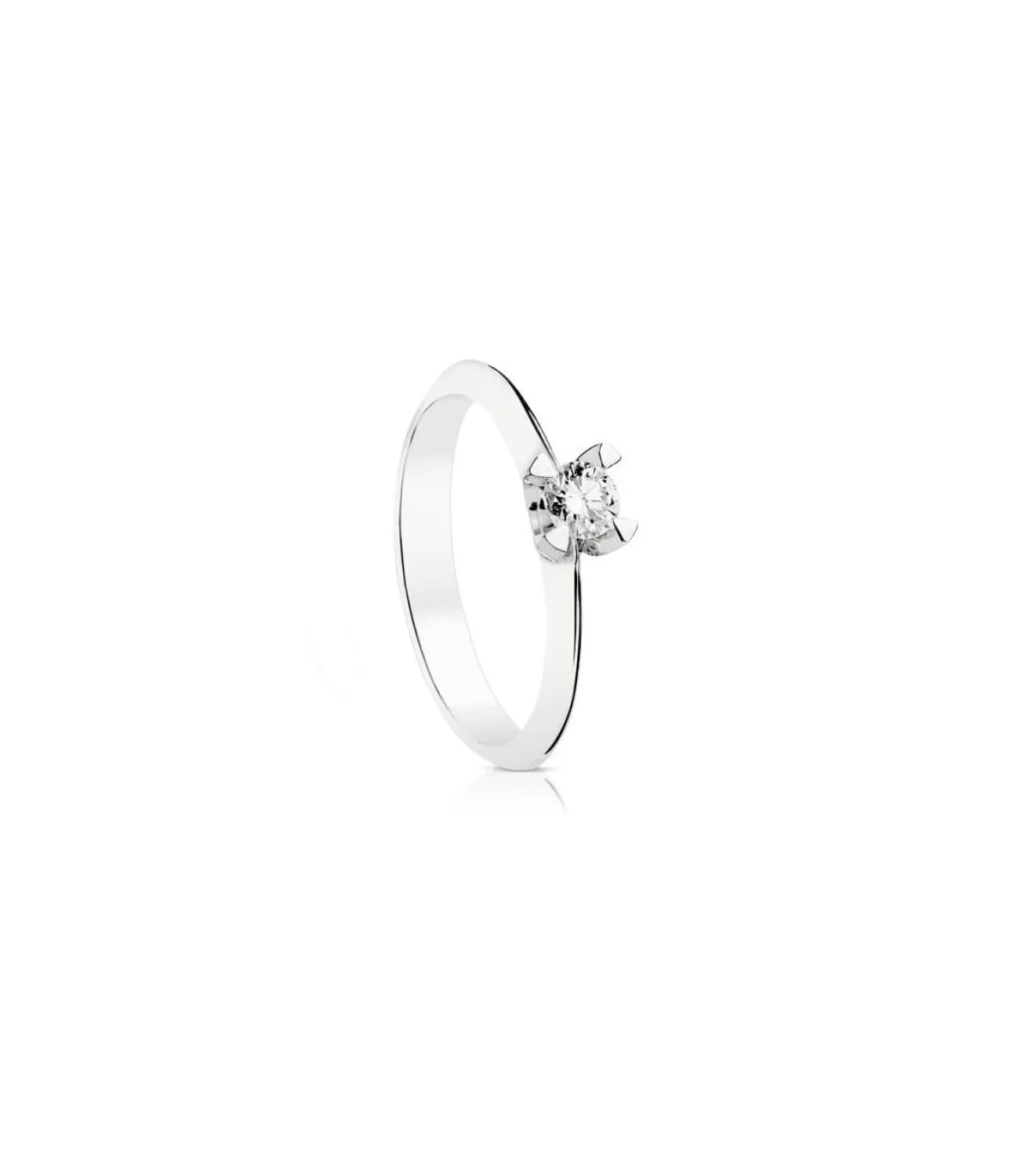 Solitario Veronessi 0.200 Qtes. 18 Ktes<Alda Joyeros Cheap