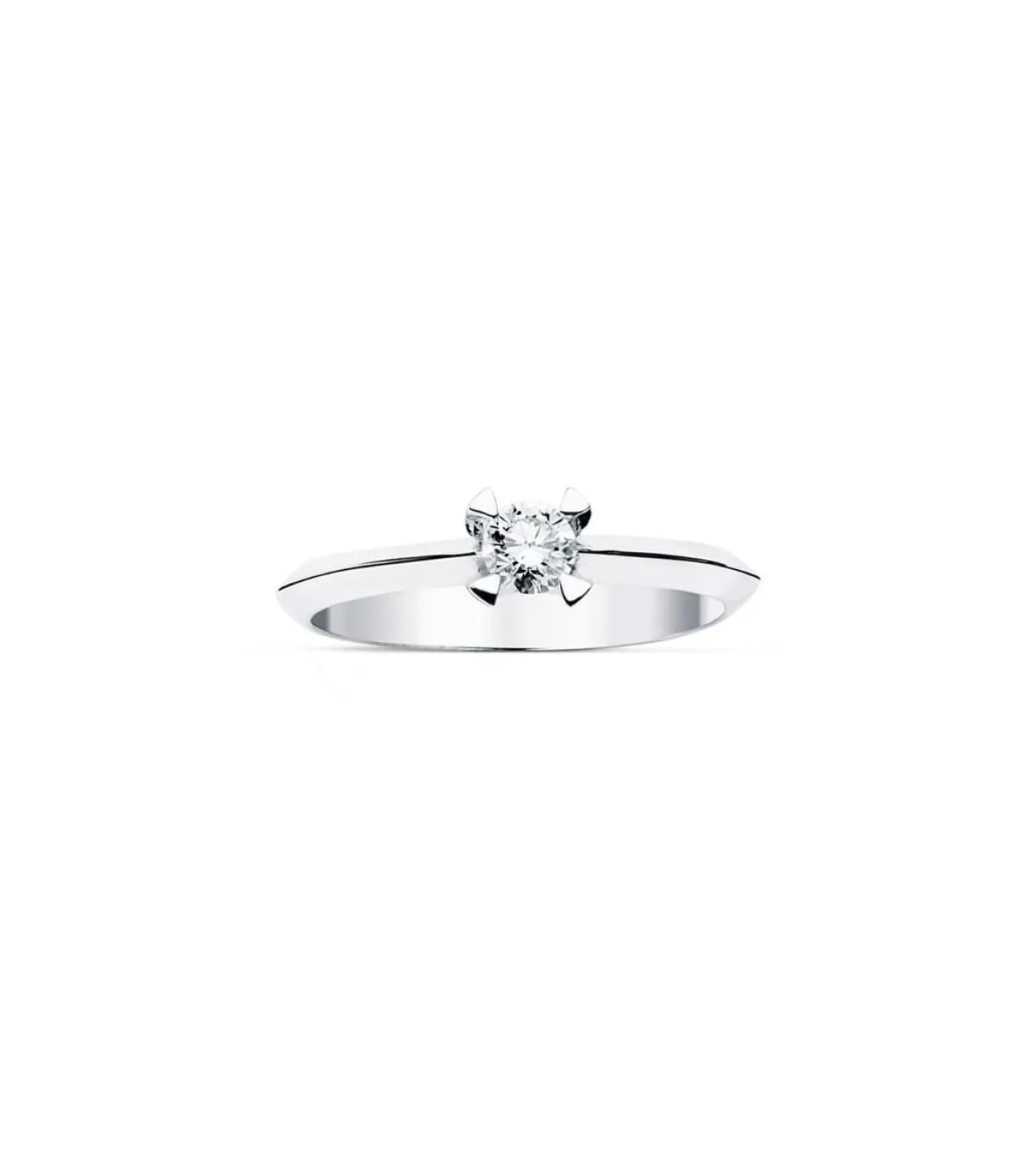 Solitario Veronessi 0.200 Qtes. 18 Ktes<Alda Joyeros Cheap
