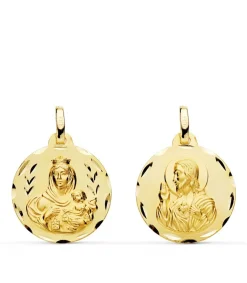 V. Carmen/Corazon De Jesus 9 Ktes 18 Mm<Alda Joyeros New