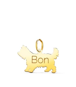 Yorkshire Colgante Personalizado Perro Oro 18K<Alda Joyeros Hot