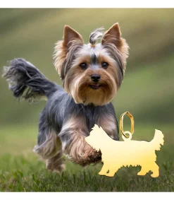 Yorkshire Colgante Personalizado Perro Oro 18K<Alda Joyeros Hot